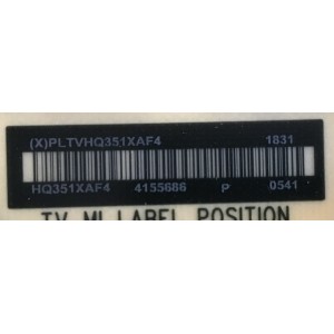 KIT DE TARJETAS PARA TV INSIGNIA / MAIN XICB01K011 / (X)XICB01K011001X / 715G9566-M01-B00-005K / FUENTE DE PODER PLTVHQ351XAF4 / 715G9507-P01-001-003S / T-CON 55.43T10.C03 / 5543T10C03 / 55T32-C0F / PANEL TPT430U3 -QVN03.U / MODELO NS-43DF710NA19